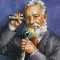 Image of alexander graham bell : kisah tentang penemuan telepon dan pengaruhnya terhadap kehidupan kita