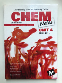 Image of A Chemistry Notes VCE Unit 4  : chem notes