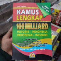 Image of Kamus Lengkap 100 Milliard inggris-indonesia-inggris